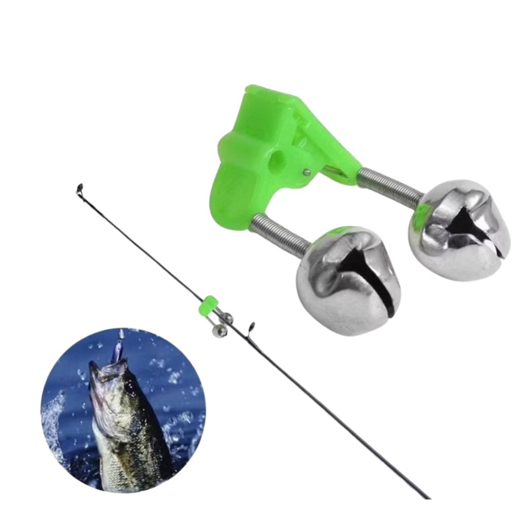 Sininho Sino Guizo Duplo Alarme Para Vara De Pesca Diurna