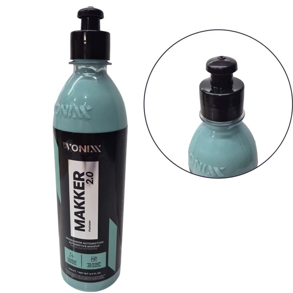 Makker 500ml Vonixx Maquiador Automotivo para Arranhões e Brilho Renovado
