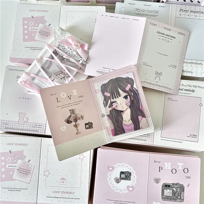 6pcs/set Mini Cartão De Felicitações