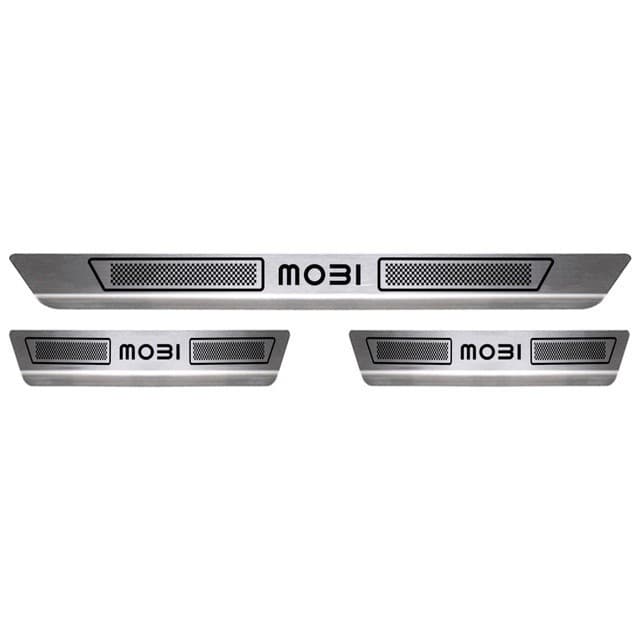soleira fiat mobi aço inox