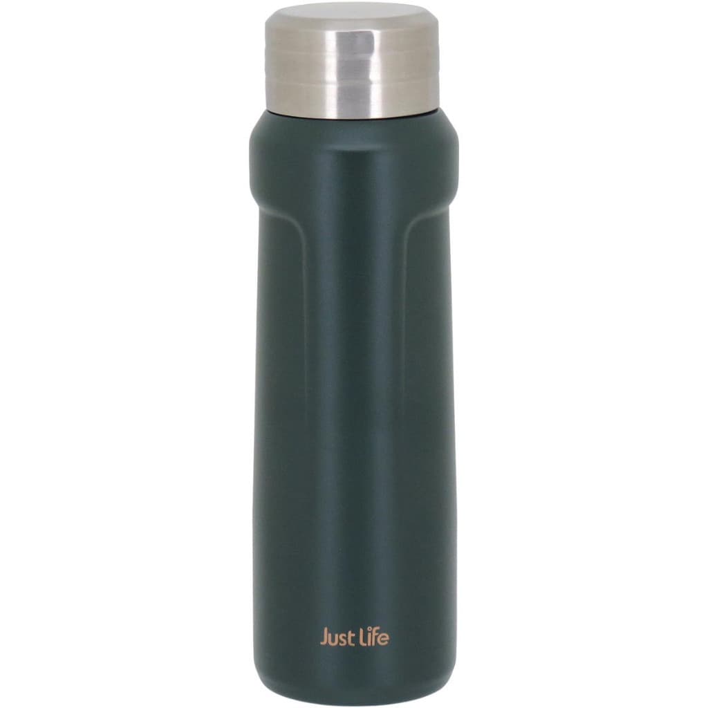 Garrafa Térmica Squeeze Academia Fitness Life Parede Dupla Inox 500ml 23x7 Verde