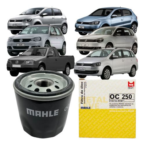 Filtro Óleo Motor Gol Fox Voyage Saveiro G2 G3 G4 G5 G6 Kombi Spacefox Spacecross Parati