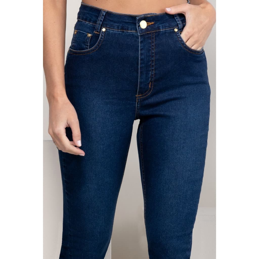 Calça Jeans Feminina Skinny calca Azul Classica Casual