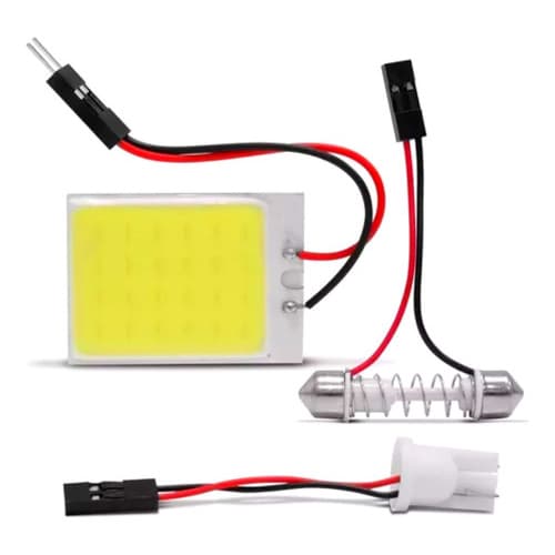 Placa Led Cob 24  Leds Pingo T10 Torpedo Silicone 12v Top