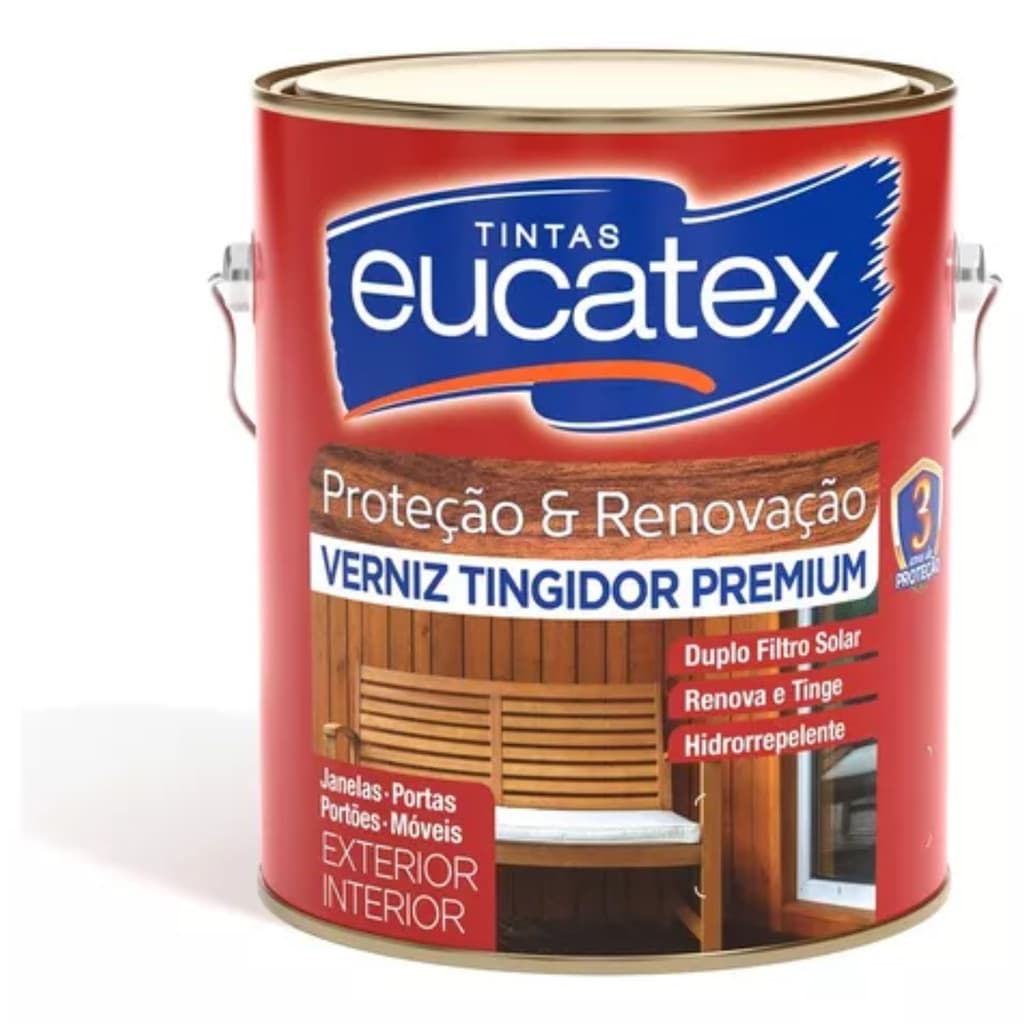 EUCATEX VERNIZ TINGIDOR IMBUIA 3,6L