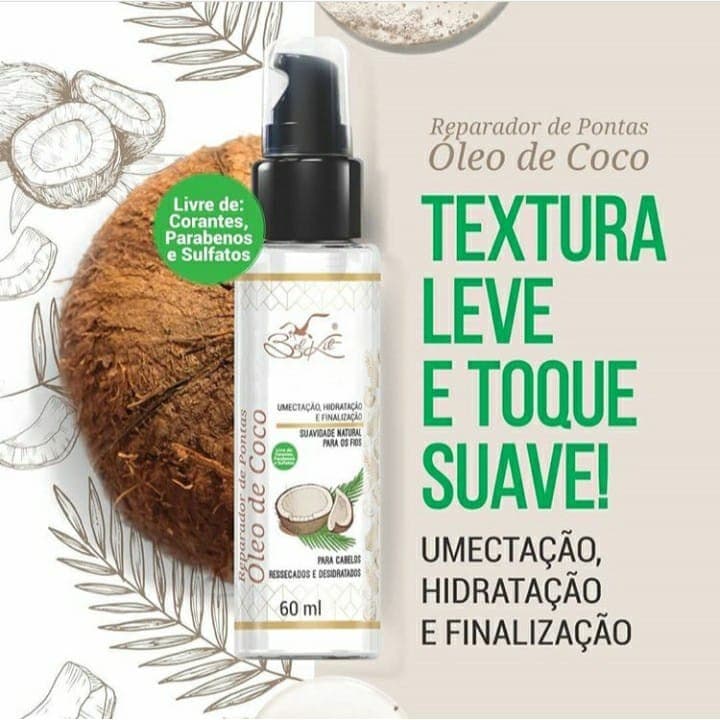 Reparador De Pontas Oleo De Coco Belkit