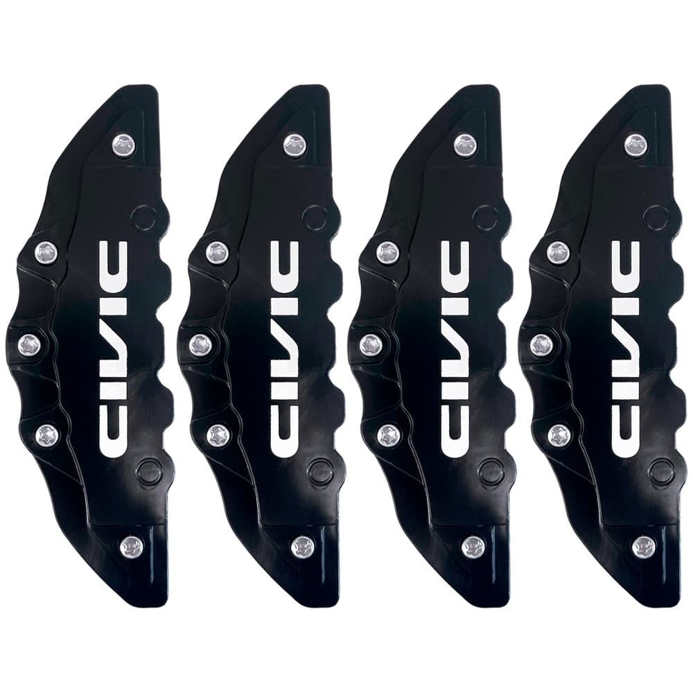 Capa Pinça de Freio Automotivo (4un) Civic Preto