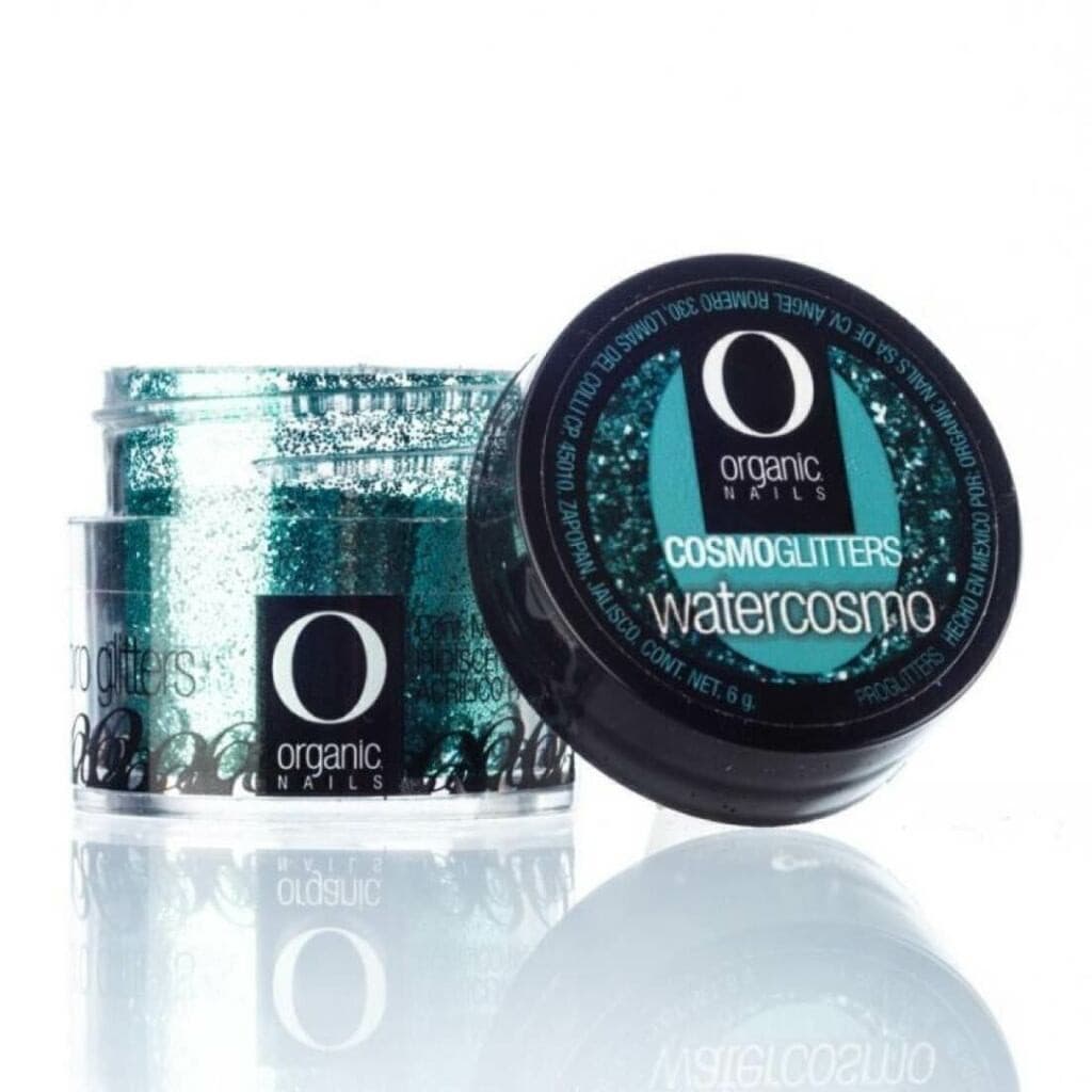 GLITTER PARA UNHAS WATERCOSMO ORGANIC NAILS