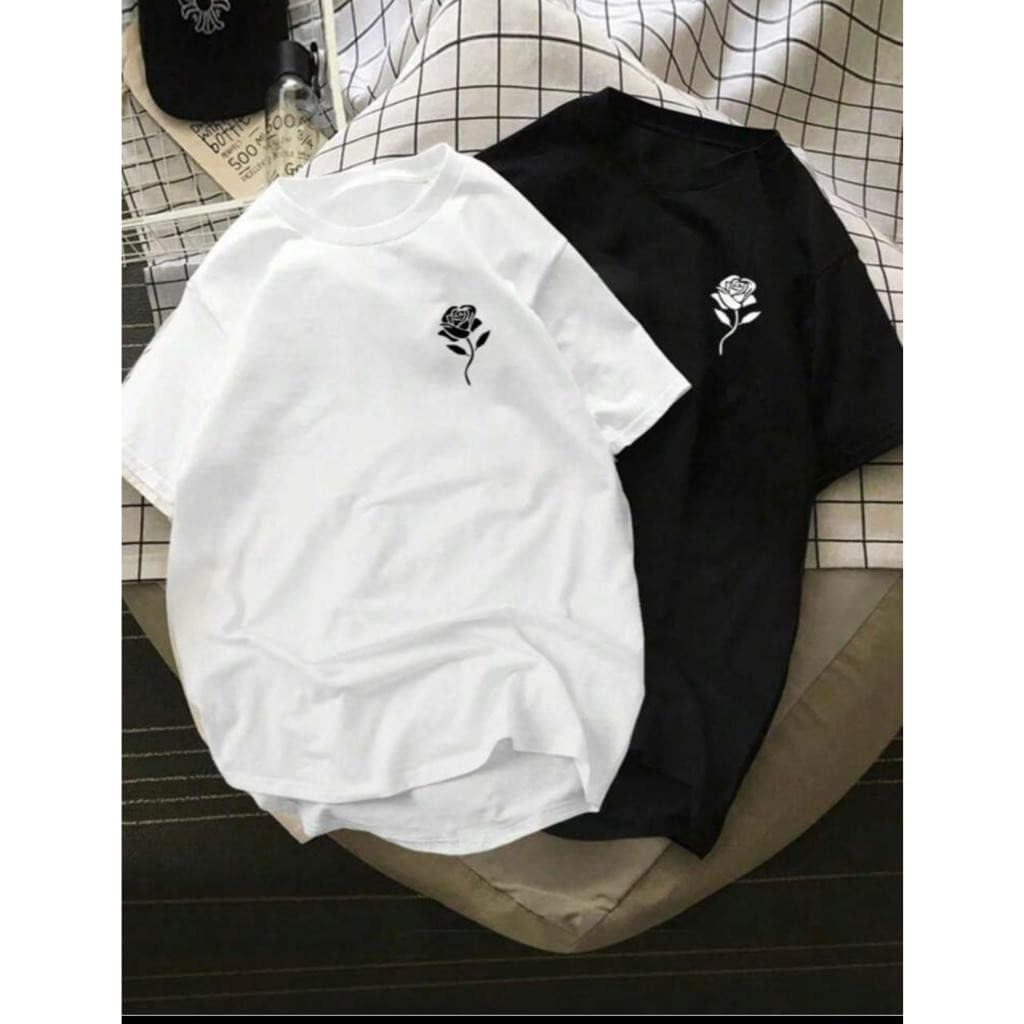 Kit 2 Camiseta Masculina Flor Premium Camisa Lançamento Estampado Linha Premium