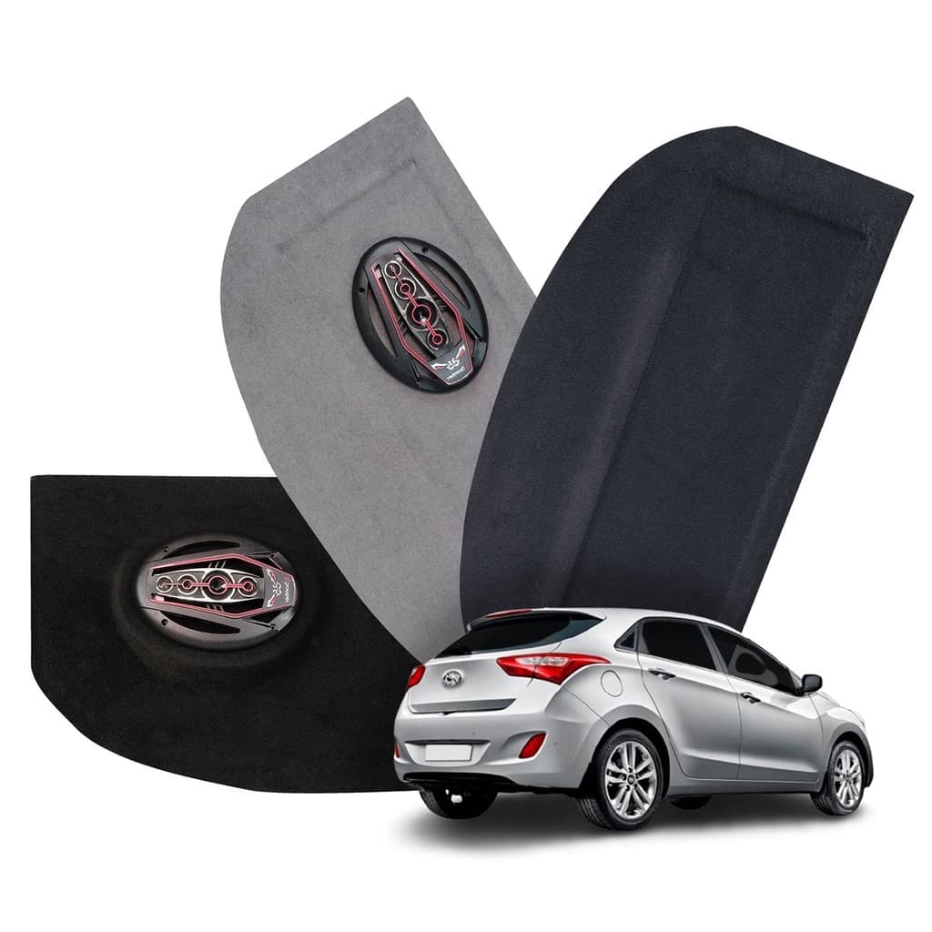 TAMPÃO BAGAGITO HYUNDAI I30 NOVO 2013 A 2018 COM CORDINHAS