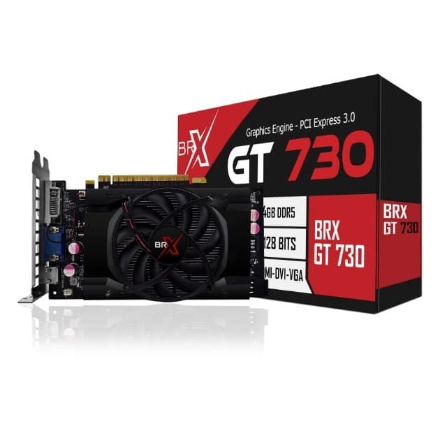Placa De Video Brx Gt730 4gb 128bit Gddr3