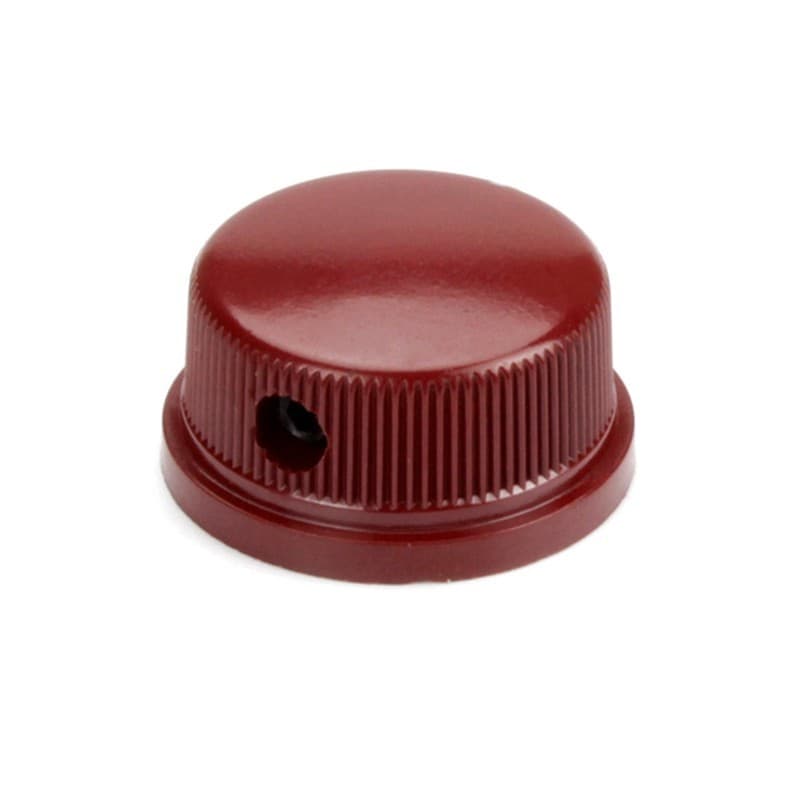 30 Pçs 6.35mm Eixo De Bronze Dentro Conjunto Parafuso Pedal Guitarra Efeitos Controle Amp Botão Peças Acessórios Vermelh