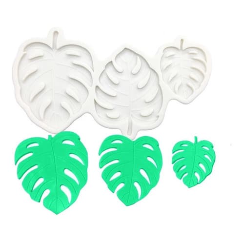 Molde De Silicone 3 Costela De Adão P/ Confeitaria E Biscuit