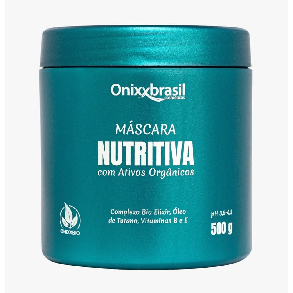 ONIXX MÁSCARA ORGÂNICA NUTRITIVA 500G
