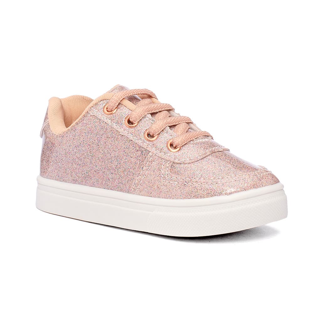 Tenis Infantil Feminino Casual Menina Funfy Glitter 3225A Confortável