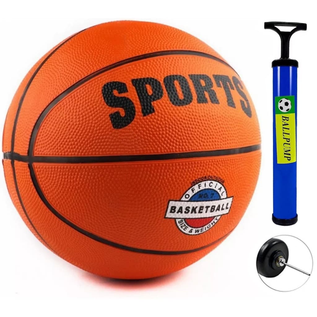 Bola de Basquete Basket Profissional Tamanho Oficial Nº 7 Basquetebol Infantil Menino Menina Esporte