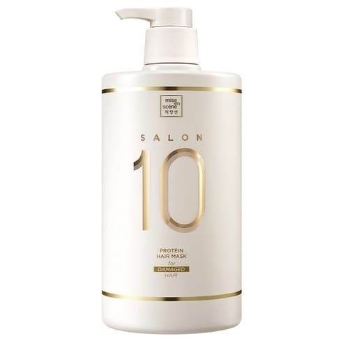 Máscara Capilar Mise-en-scene Salon 10 Protein Para Cabelos Danificados , Pacote De Cabelo De 990ml , Essência