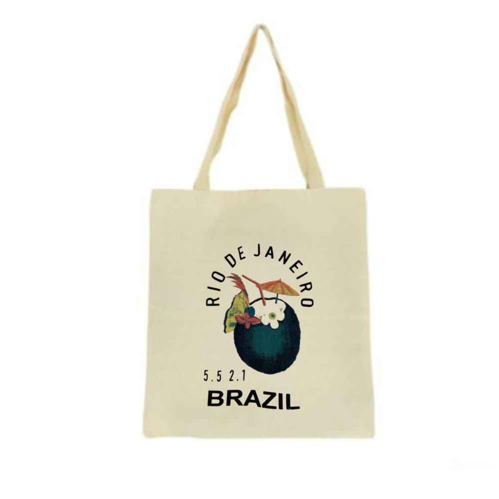 Bolsa Ecobag 100% algodão +55 21 BRAZIL