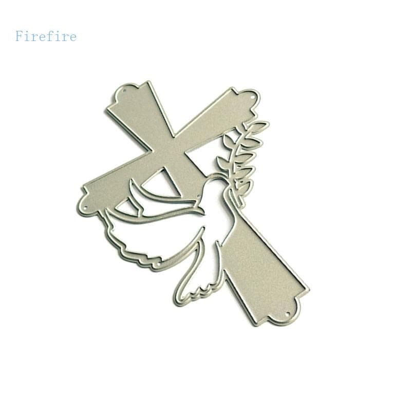 Firefire Pássaro Da Paz Aço Carbono Cortado Metal Gravação Corte Modelos Para Cartão Scrapbooking Diário