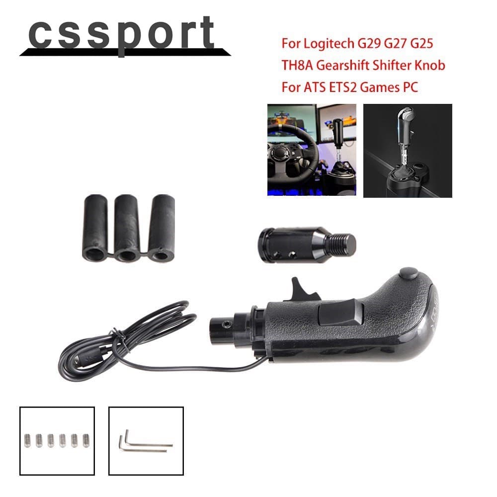 Botão De Mudança Do Simulador De Engrenagem Alta E Baixa USB Para Logitech G923 G29 G27 G25 De Marcha Jogos De Caminhão