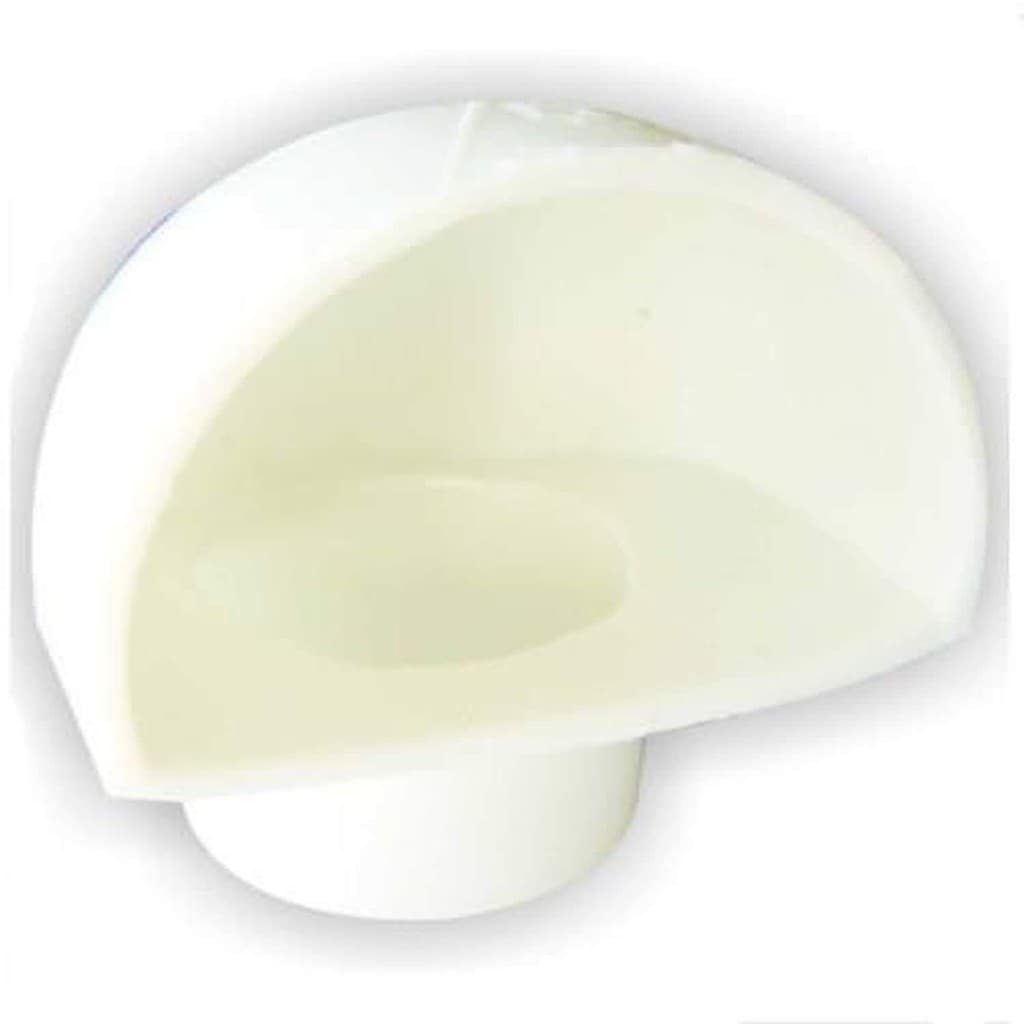 Sifão para Caixa Gordura 75mm - Plastipan em Polipropileno - Entrada 75mm - 10x8,5x7,5cm