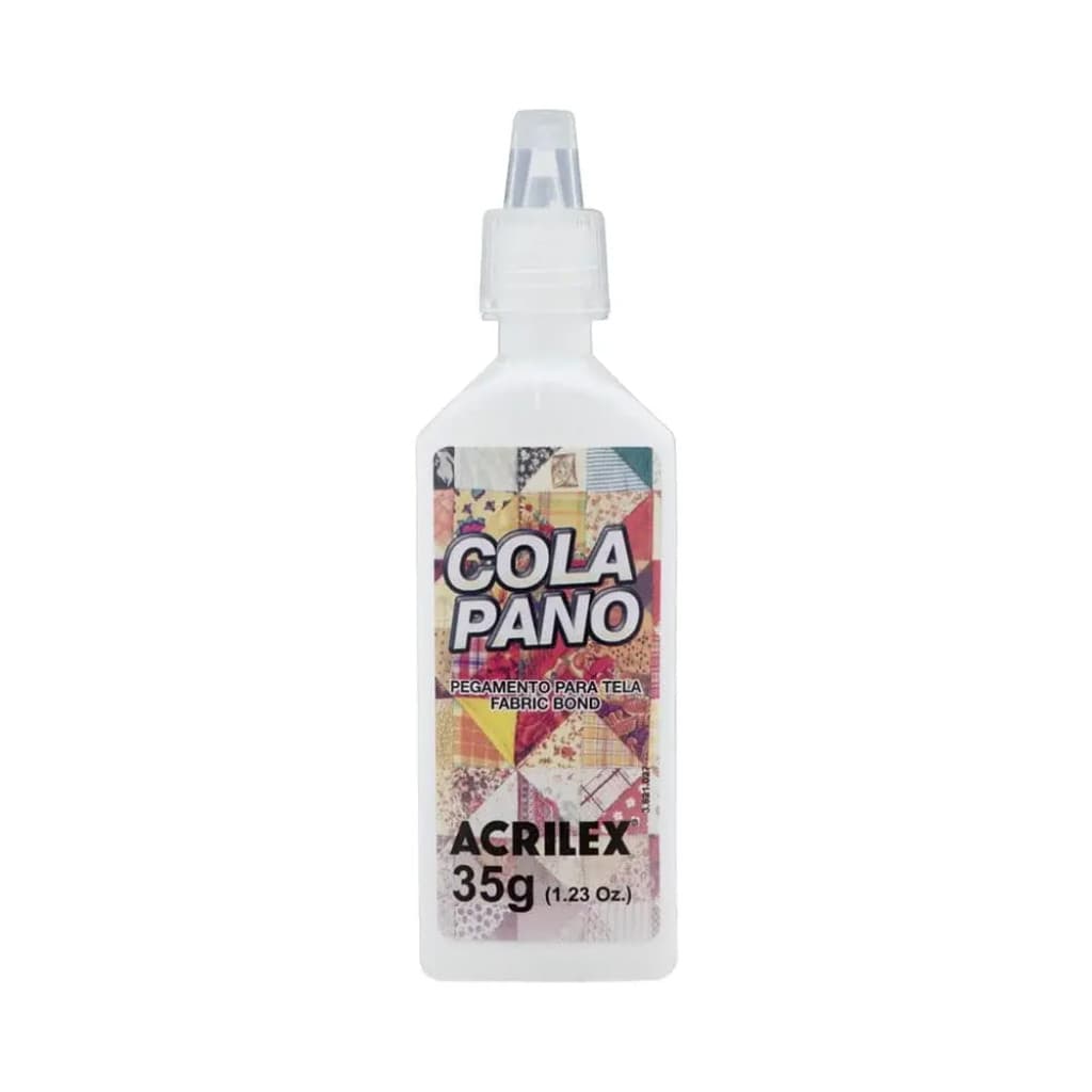 Cola Pano Tecido 35g Branca Acrilex