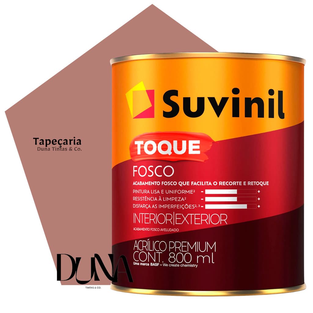 Tinta Suvinil Toque Fosco Tapeçaria 800ml
