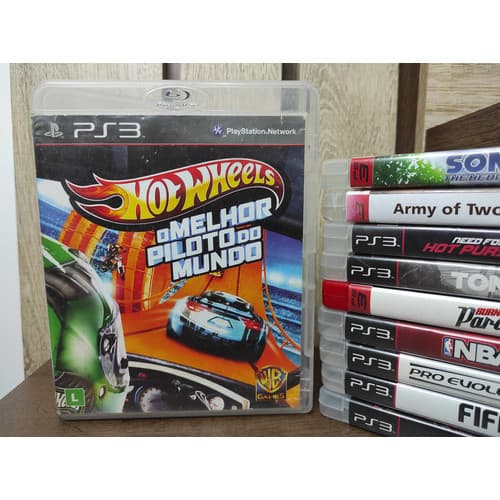 Jogo Hot Wheels O Melhor Piloto Do Mundo Ps3 Original Físico