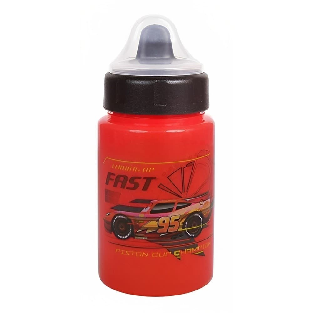 Copo de Treinamento Carros Relâmpago McQueen Vermelho 340ml BabyGo – Antipingos