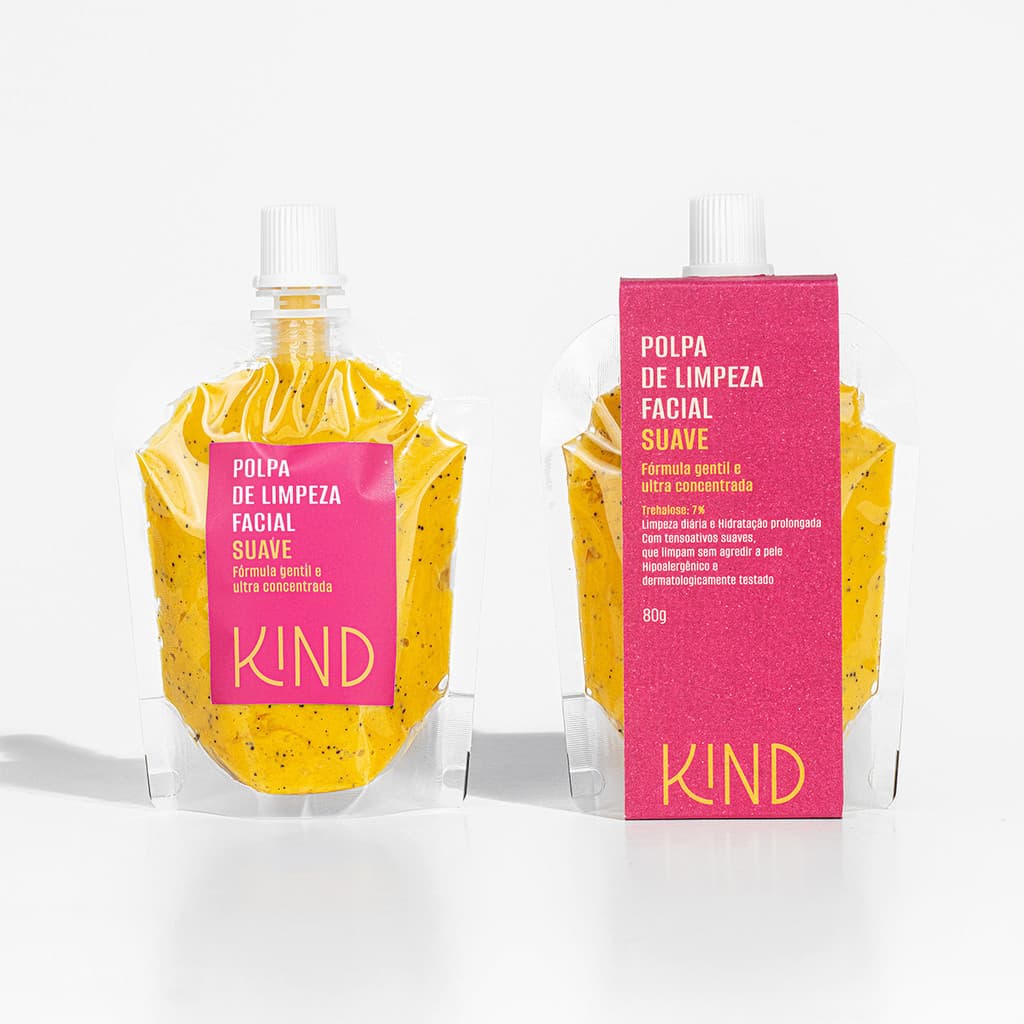 Sabonete Facial Limpeza Suave Hidrara e limpa suavemente pele aveludada
