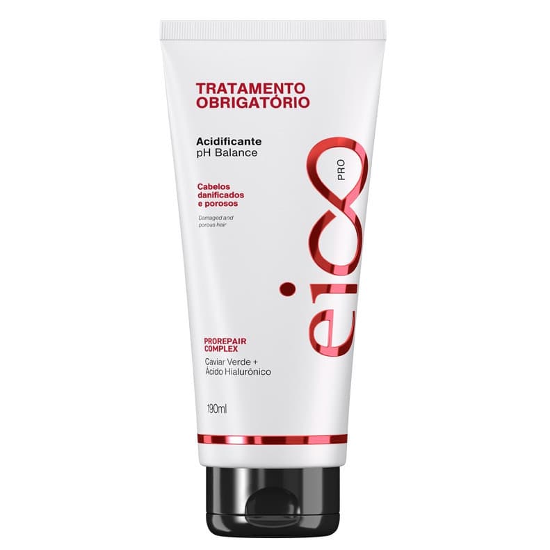 Eico Professional Selante Acidificante Reconstrutor pH Balanceado Tratamento Obrigatório 190ml