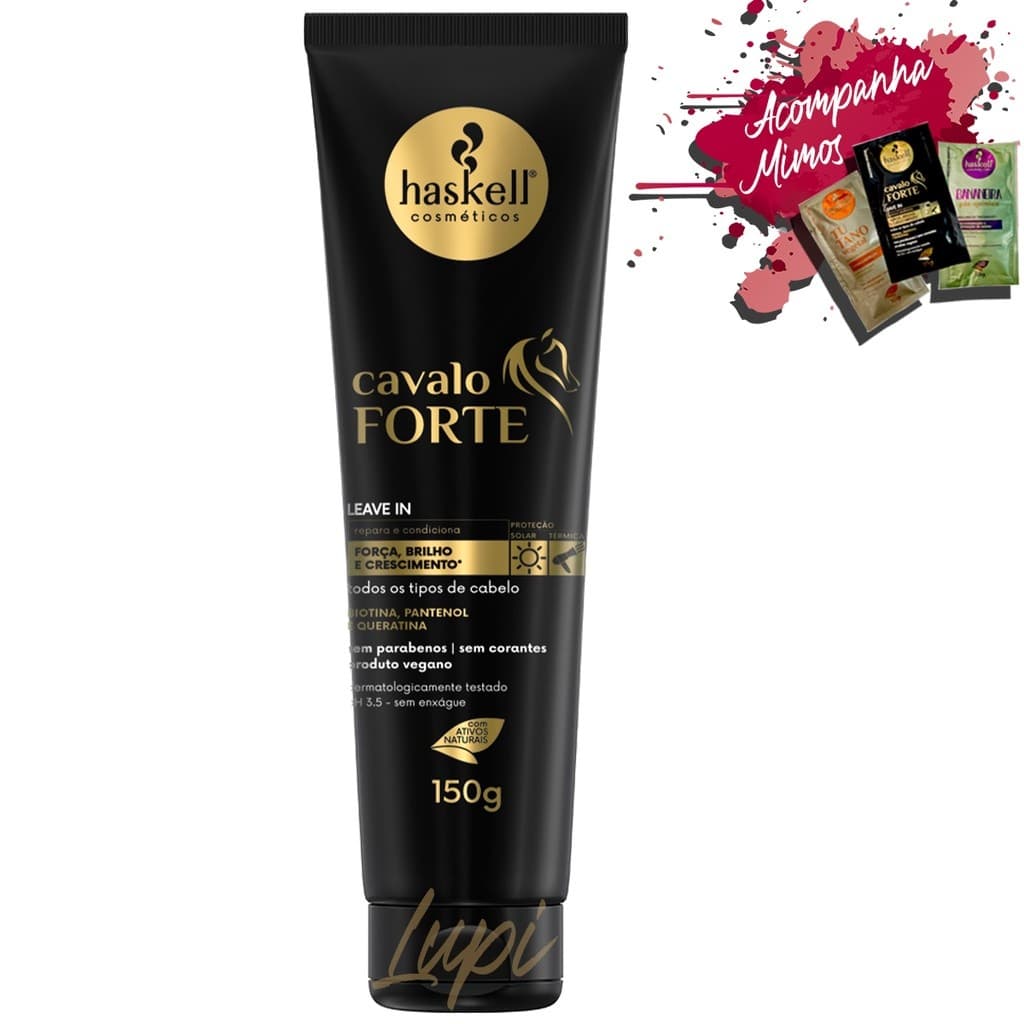 Leave In Haskell Cavalo Forte 150gr
