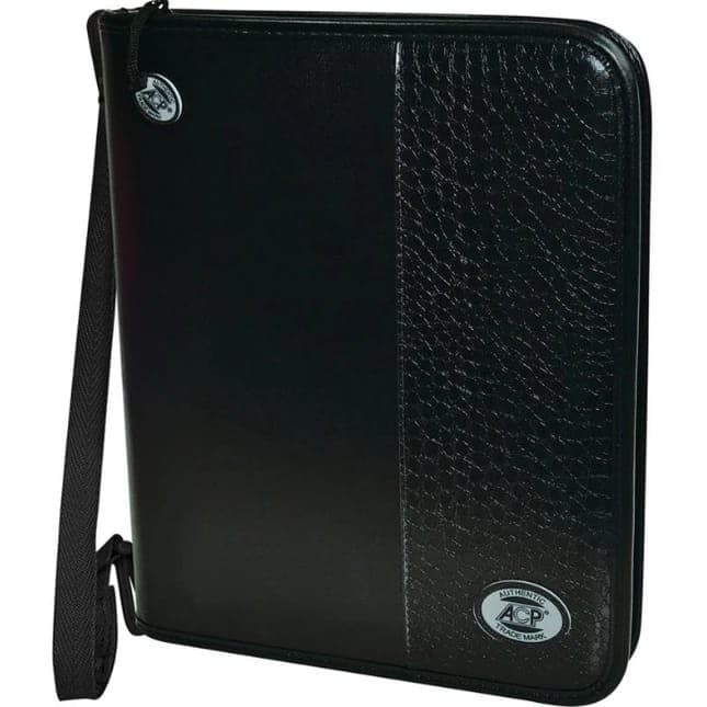 Fichário Universitário Argolado Croco Black ACP
