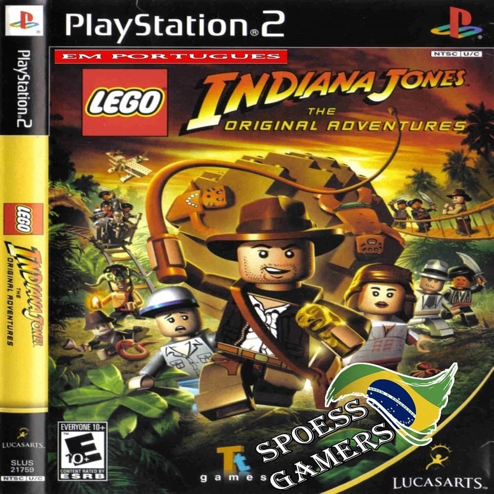 Lego  Indiana Jones The Original Adventures Pt-br Play 2