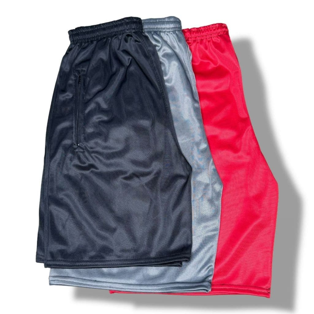 KIT 3 SHORT DRYFIT ACADEMIA EXERCÍCIOS PROMOÇÃO!
