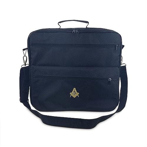 Bolsa pasta masculina maleta paramentos reuniao maçonico maçonaria