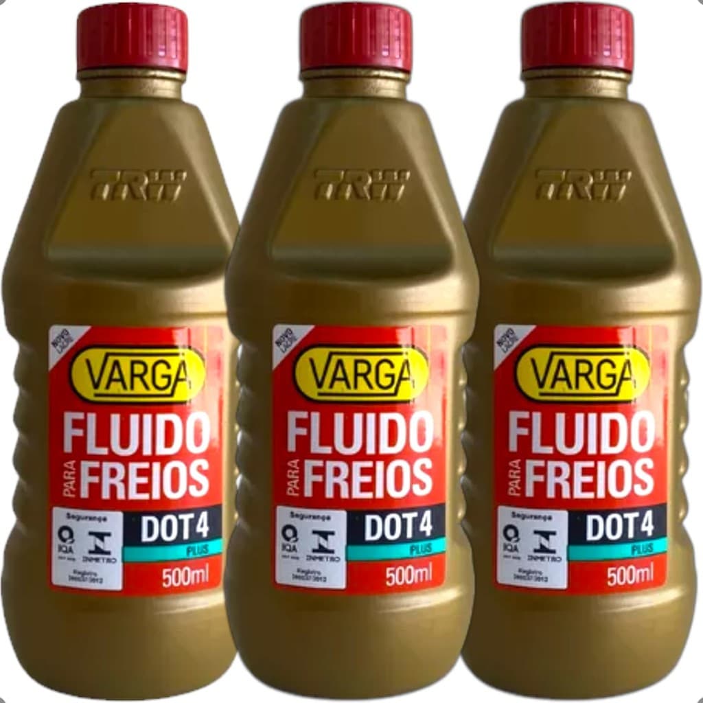 Kit 3 Oleos Fluido De Freio Dot4 Varga Trw Rclf00054 Original