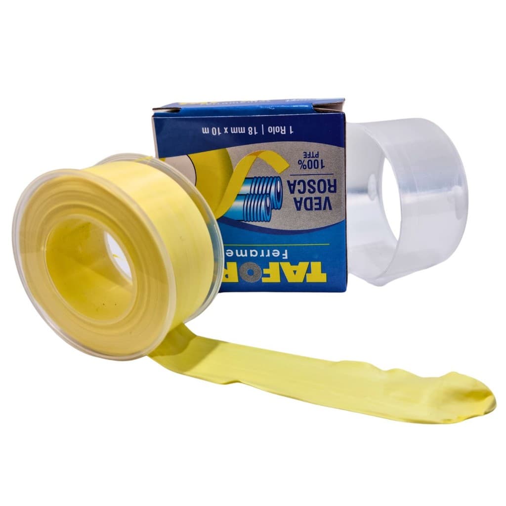 Veda Rosca Tafort 18x10 Amarela 100% Teflon Tafort