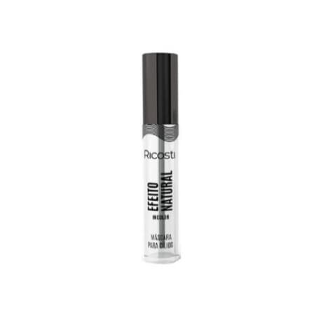 Máscara Para Cílios Vegano Efeito Natural Incolor - Ricosti
