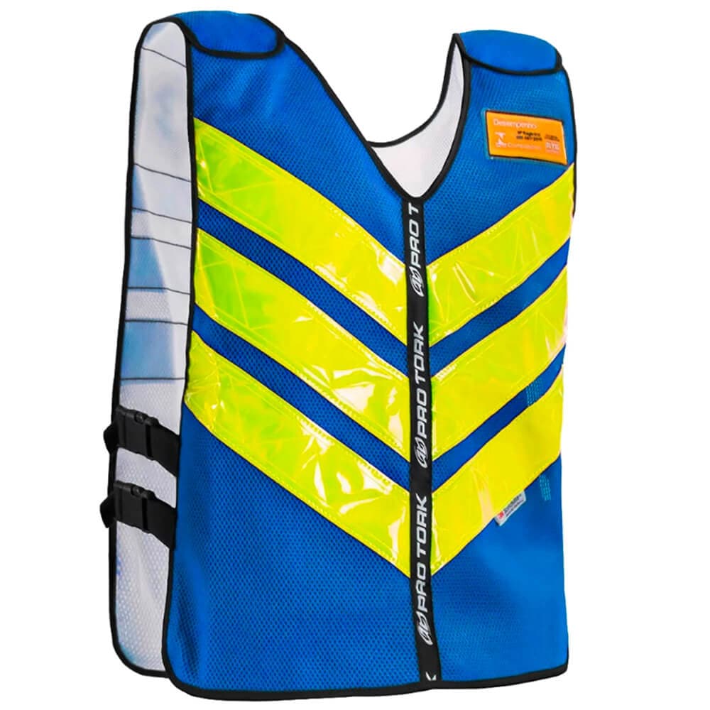 Colete Refletivo One Tamanho M Azul CLR-02AZ - Pro Tork