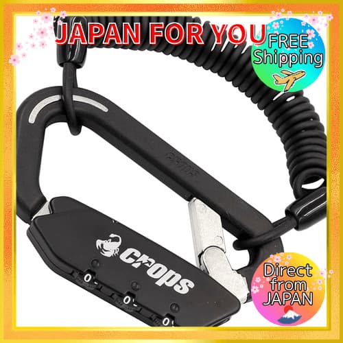 Crops ELK Carabina Lock com fio de mola | 3mm×1500mm 3 dígitos SPD03-SC01