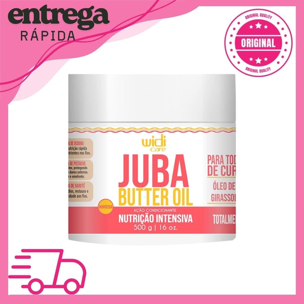 Mascara Juba Butter Oil Manteiga 500g - Widi Care