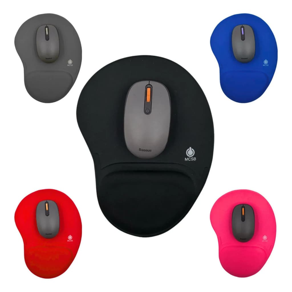 Mcsb Mousepad Ergonomico Com Apoio De Punho Descanso Confort