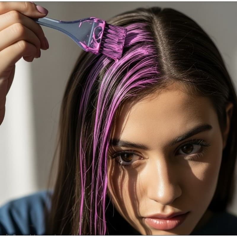 Kit Aplicação de Pintura, Alisamento e Finalização Anti Frizz com Touca Nero, Cores Sortidas