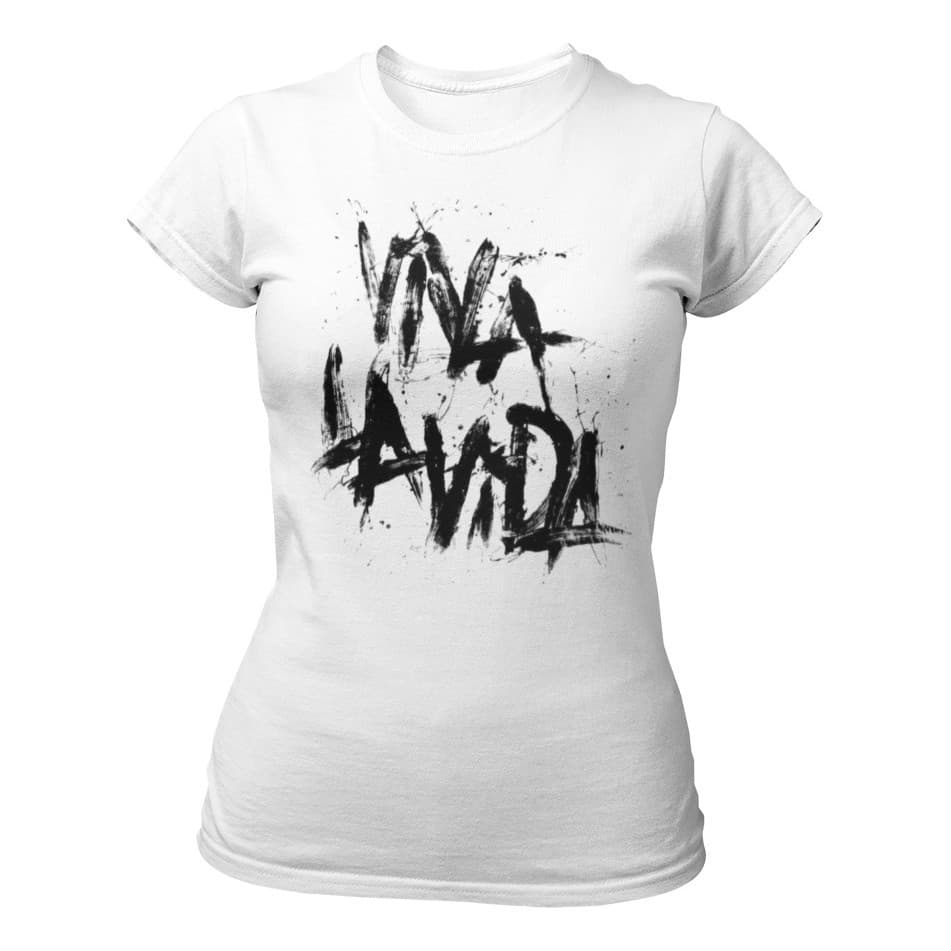 Camisa Camiseta Feminina Estampada Banda Rock Coldplay 2