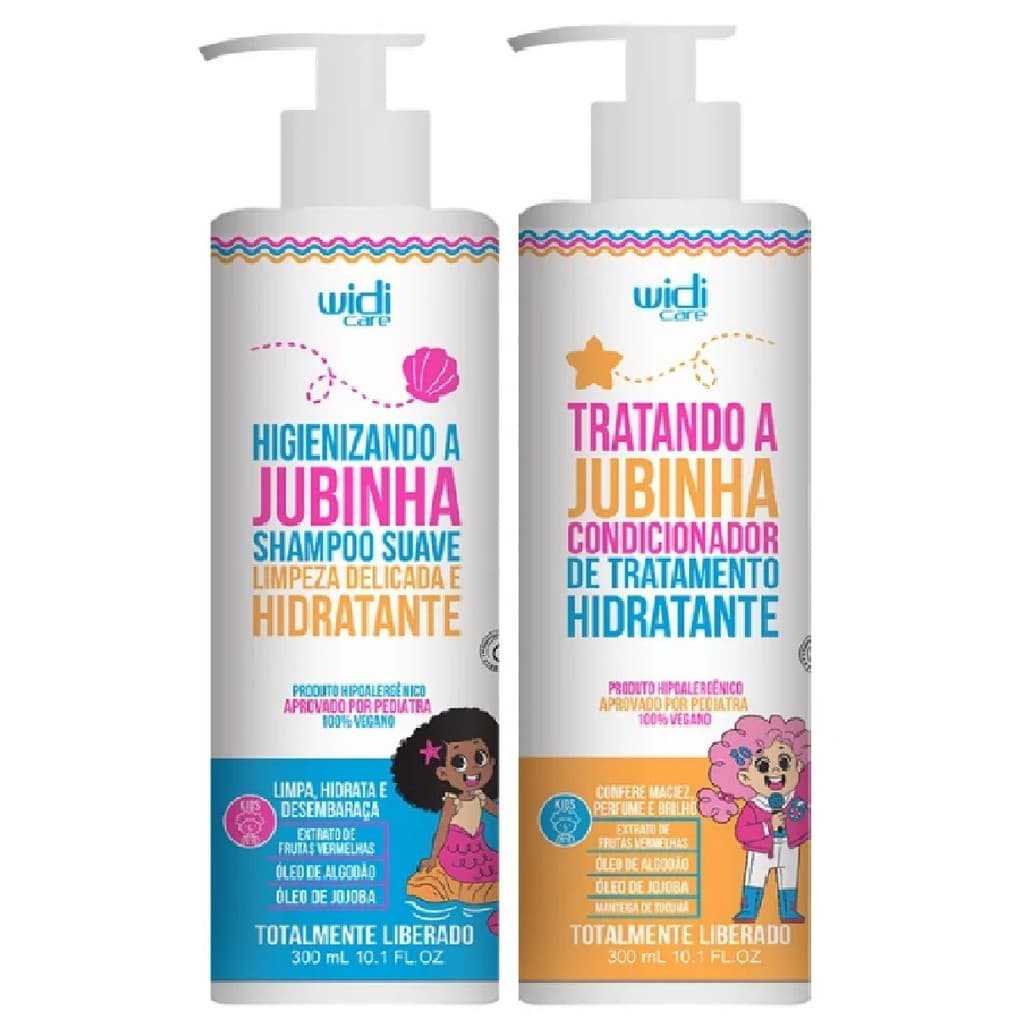 Widi Care A Jubinha Kit Shampoo 300ml+ Condicionador 300ml