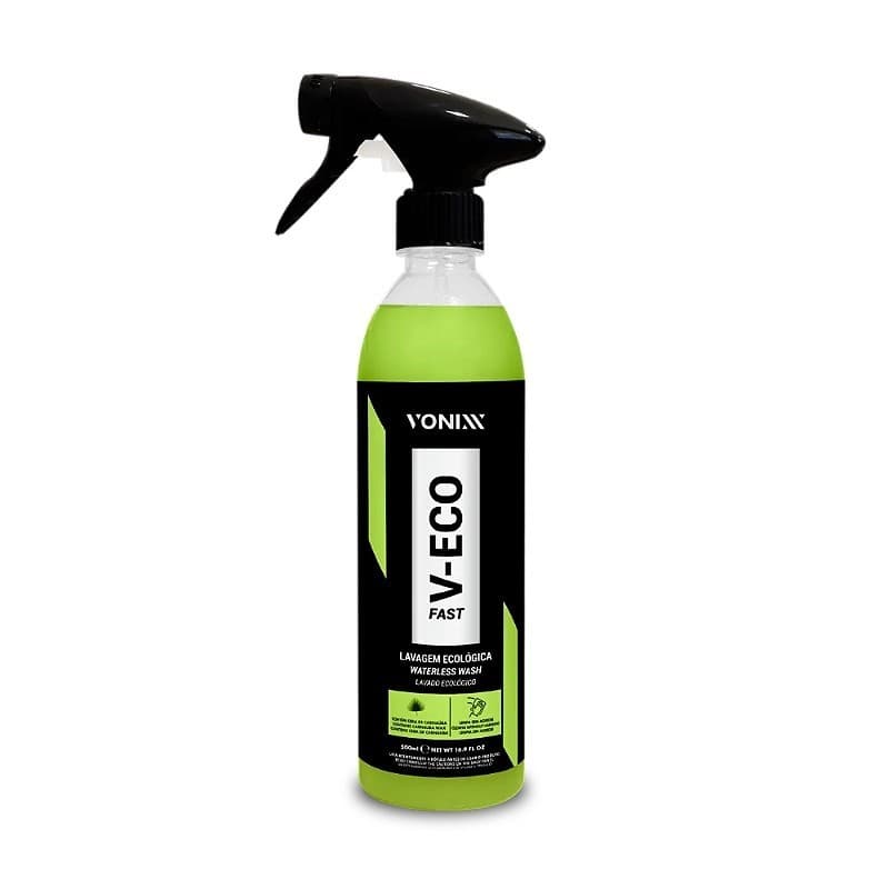 V-Eco Fast Lava Auto a Seco com Cera Carnaúba 500ML Vonixx