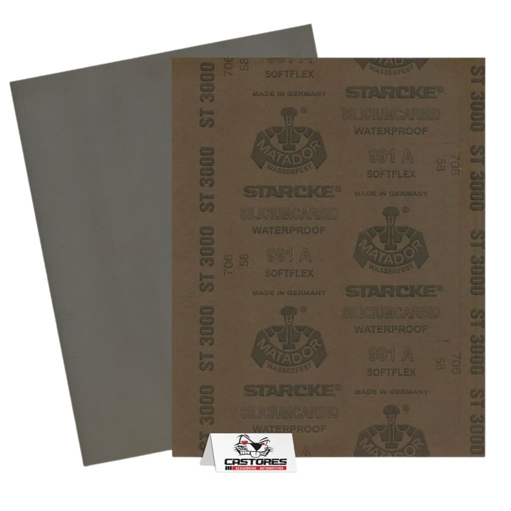 KIT LIXAS FOLHA GRÃO 3000 5000 STARCKE D´ÁGUA