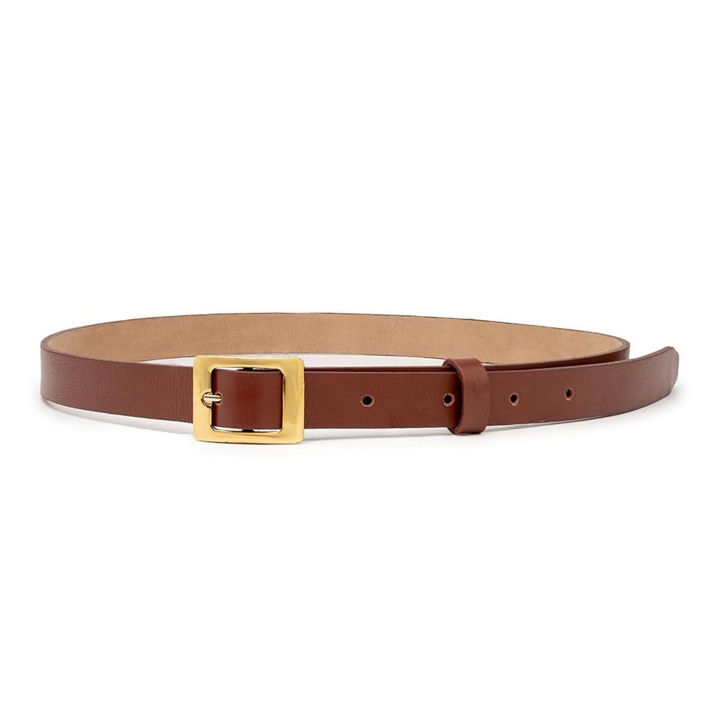 Cinto Feminino Luxo Fino Casual Moda Mulher 100% Couro Legítimo
