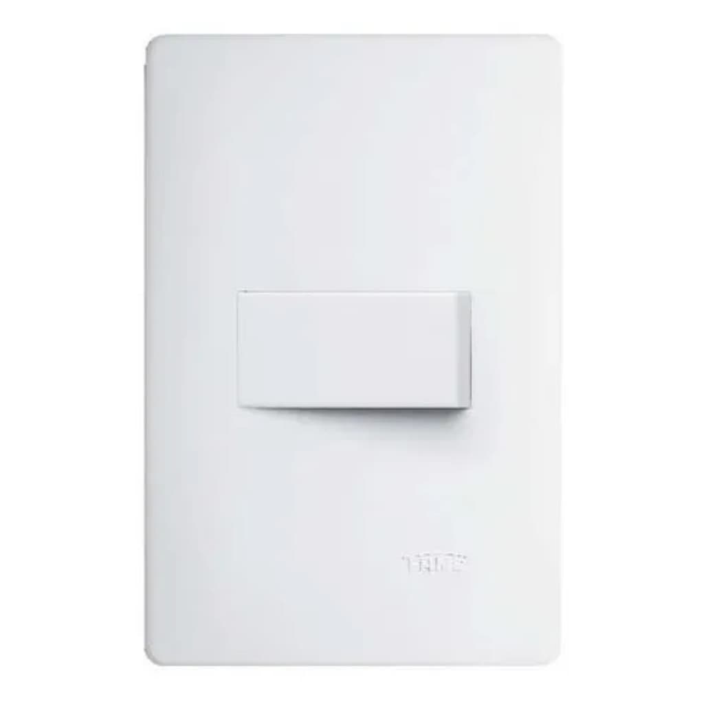 Conjunto interruptor simples  horizontal fame habitat